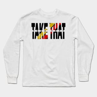 vintage typo Take That Long Sleeve T-Shirt